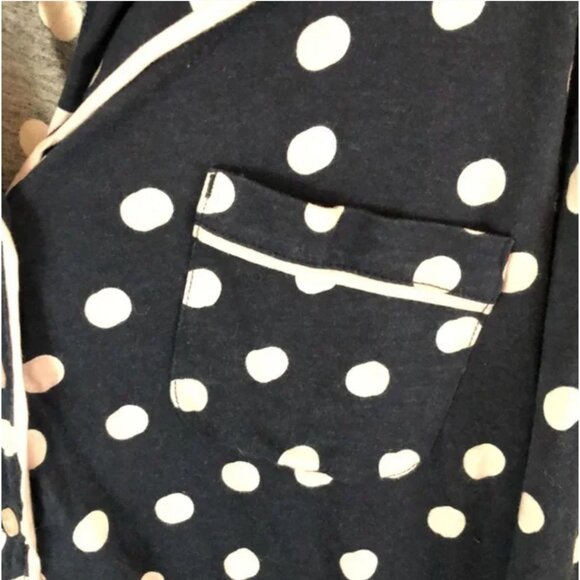 Kate Spade Dream a Little Dream Polka Dot Pajama Set Women's Size Small Good Con - Picture 6 of 8